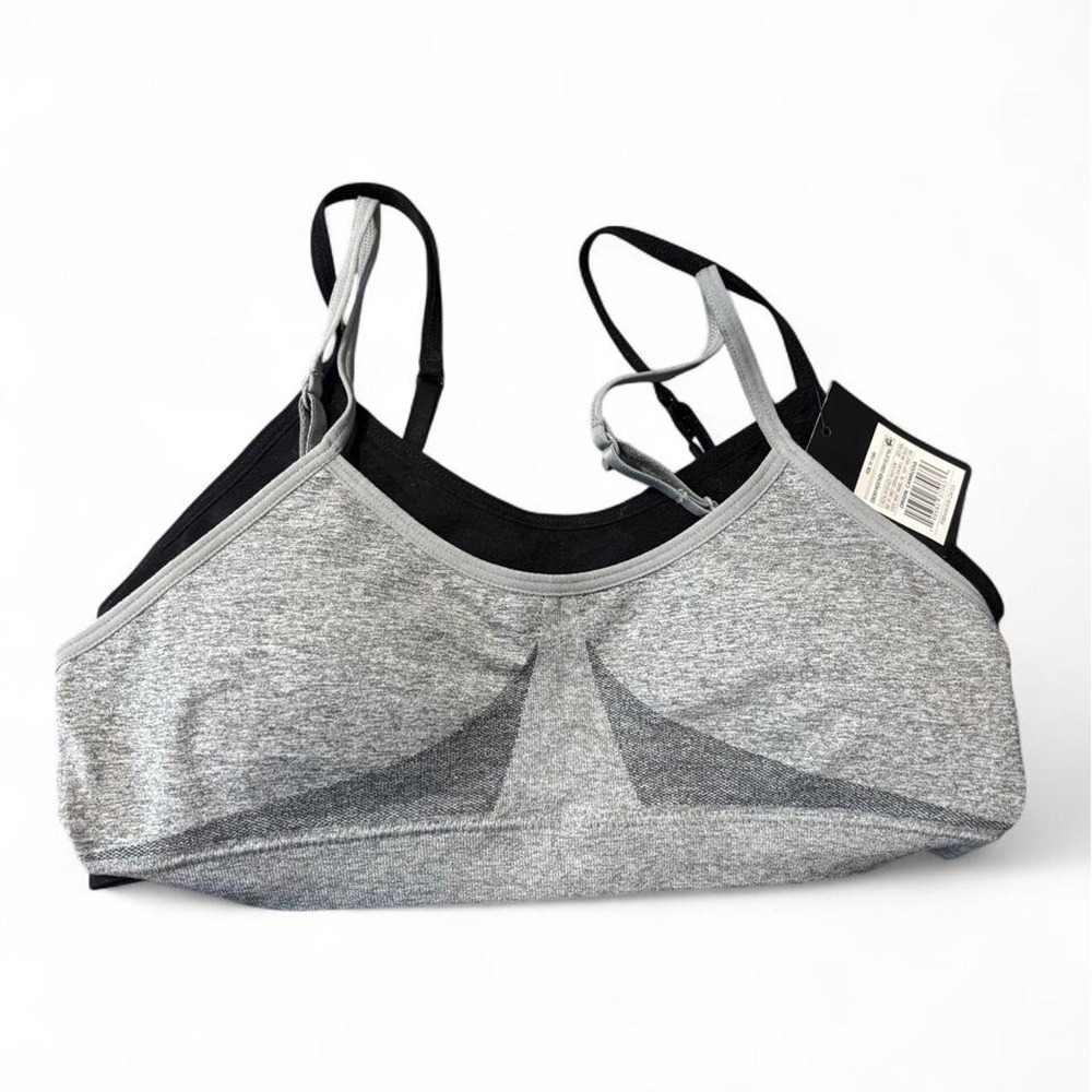 NWT Art Class Seamless Bras 2 Pack Black Gray Size XL Brand new with tags